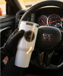 Active Gauges 40 oz Insulated Mug – Travel Tumbler with Handle